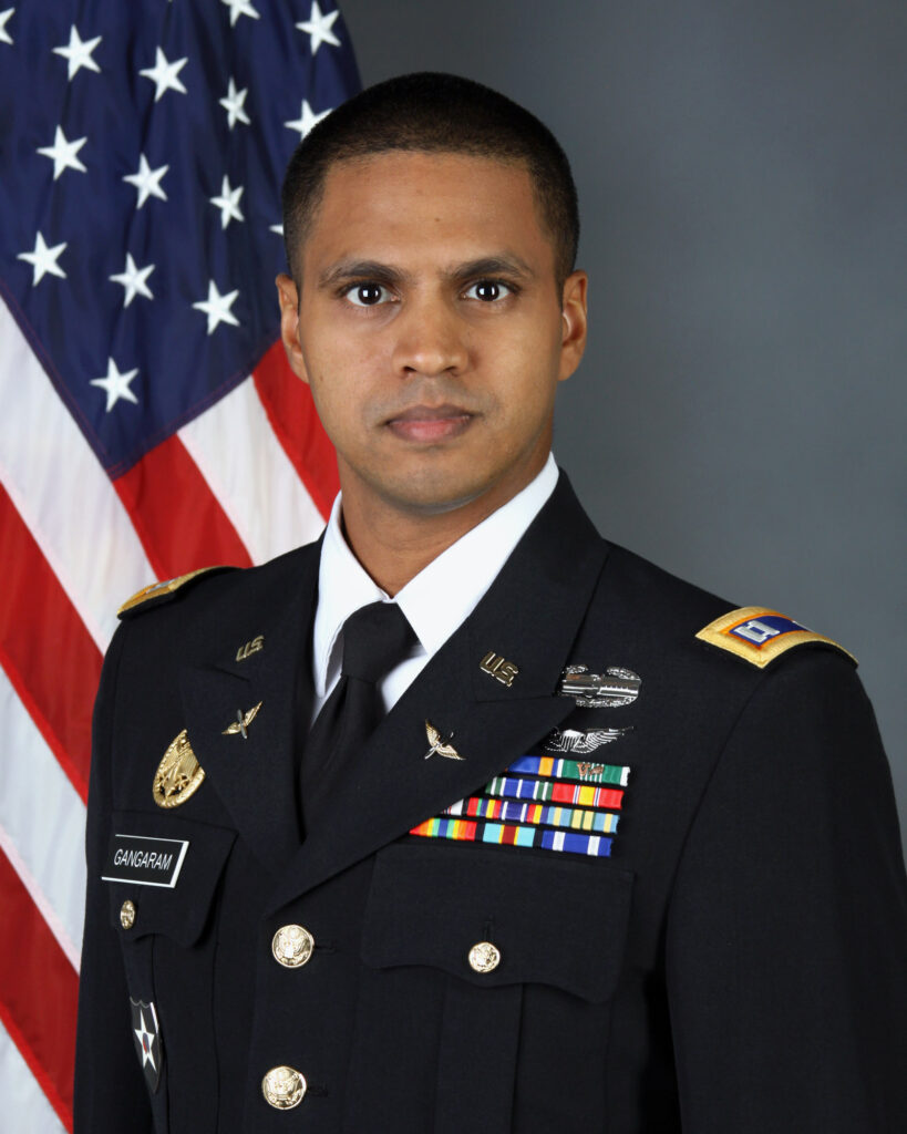 Gerald Gangaram, Captain, Commander